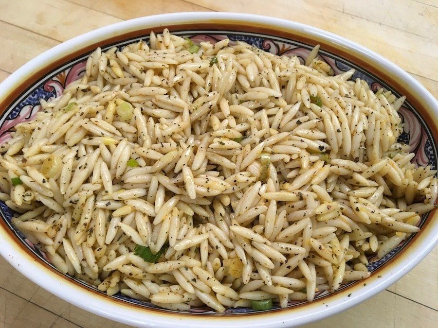 Lemon Orzo